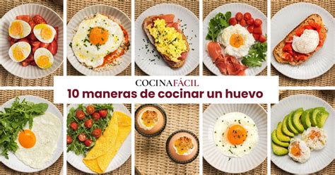 Diferentes preparaciones con claras de huevo