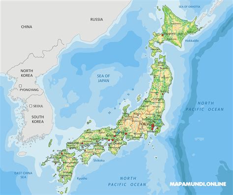 Mapa de la difusión del ramen en Japón