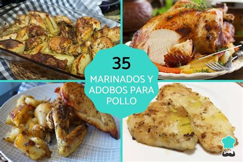 Tabla de adobos de pollo para la semana