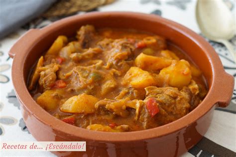 Caldereta de cordero con verduras
