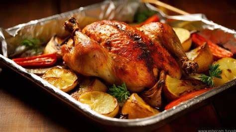 Nabo asado en bandeja de horno