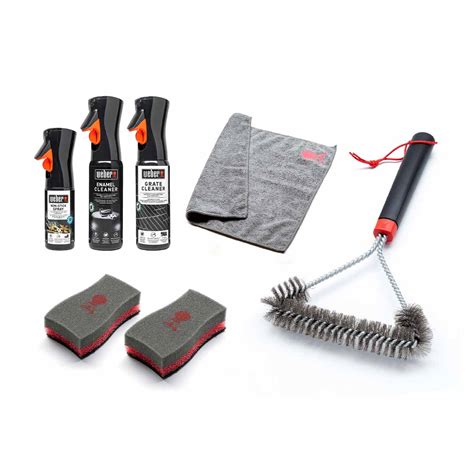 Accesorios de limpieza y protección para barbacoas