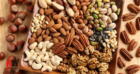 Variedad de frutos secos