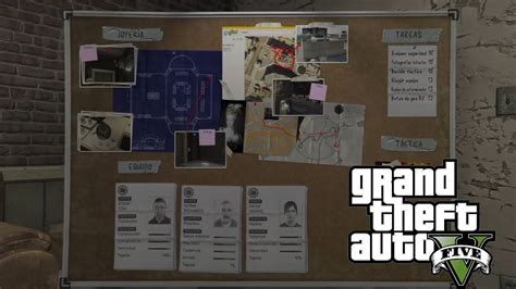 Equipo de jugadores preparando un atraco en GTA Online