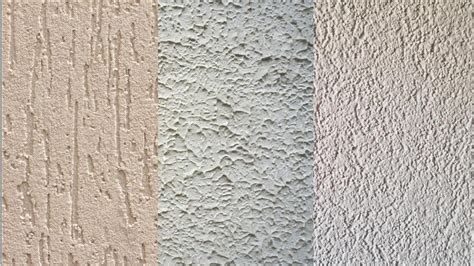 Diferentes texturas para acabados de revoque