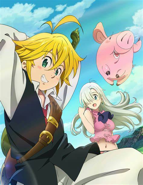 El sacrificio de Hawk para proteger a Meliodas y Elizabeth