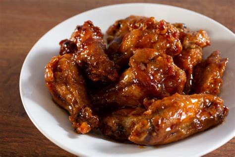 Alitas de pollo barbacoa glaseadas