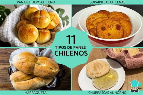 Variedad de panes chilenos