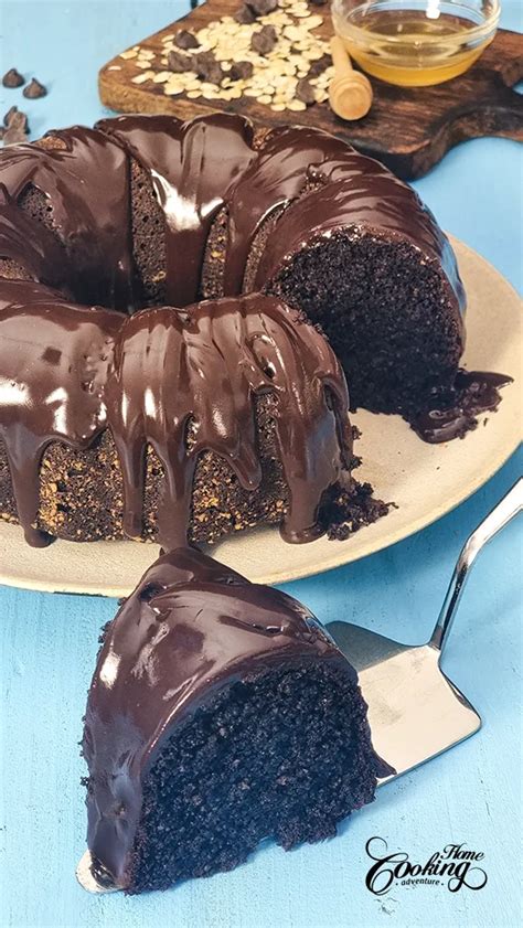 Bundt cake de chocolate sin gluten