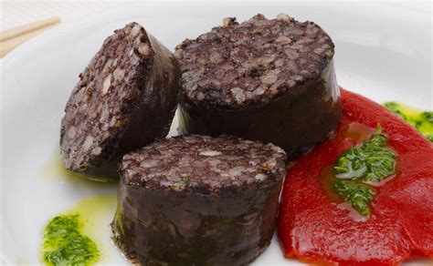 Morcilla lista para cocinar