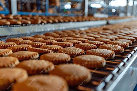 Esquema del proceso de producción industrial de galletas