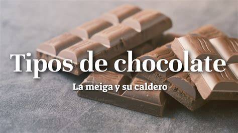 Tipos de chocolate y su tiempo de conservación