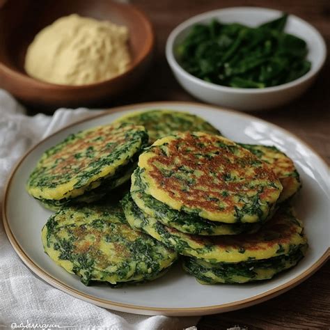 Proceso de preparación de las espinacas para tortitas