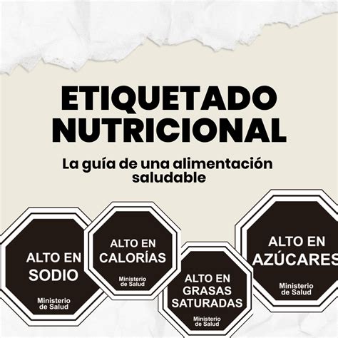 Etiquetado nutricional de alimentos