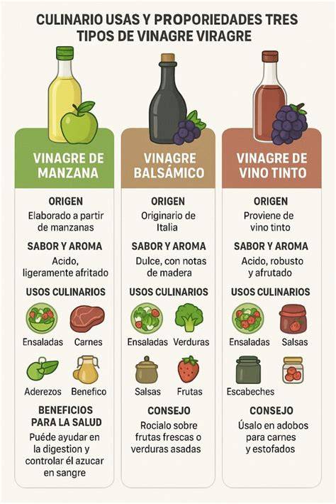 Tipos de vinagre para escabeche