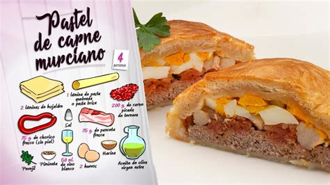 Ingredientes frescos para pastel de carne
