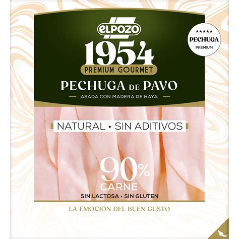 Envase de Pechuga de Pavo Natural El Pozo