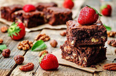 Ingredientes para brownie saludable