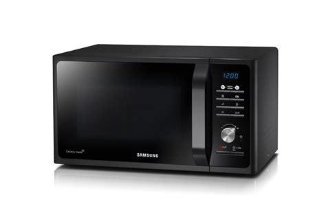 Diseño exterior del microondas Samsung MG23F301TAK
