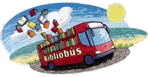 Imagen del Bibliobus en funcionamiento