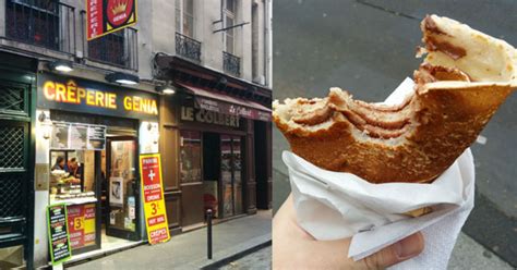 Interior de Crêperie Genia con crêpes económicos