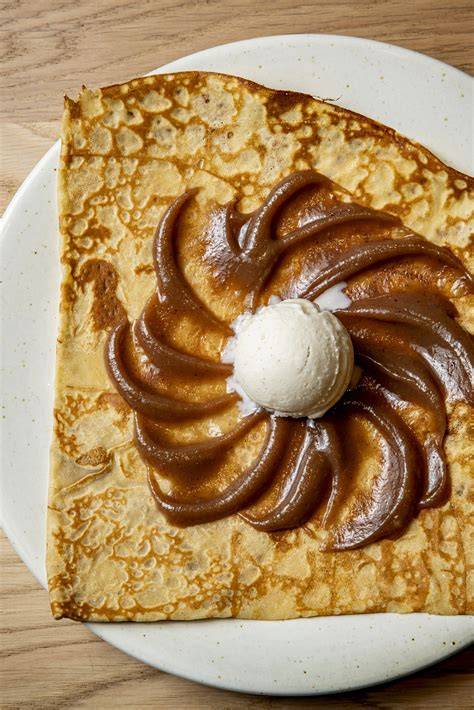 Crêpe gourmet en Breizh Café