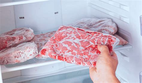 Descongelación de carne en el refrigerador