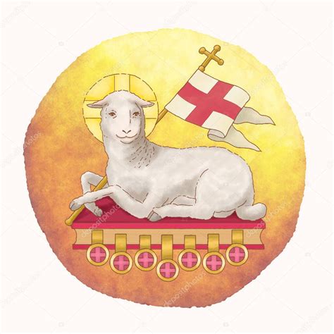 Icono ortodoxo del Cordero de Dios