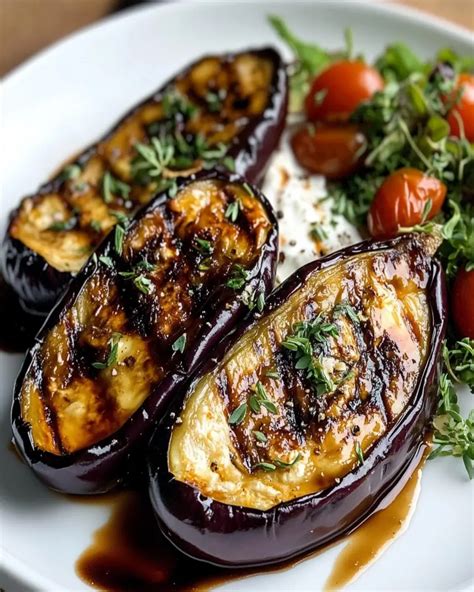 Berenjenas confitadas en el horno