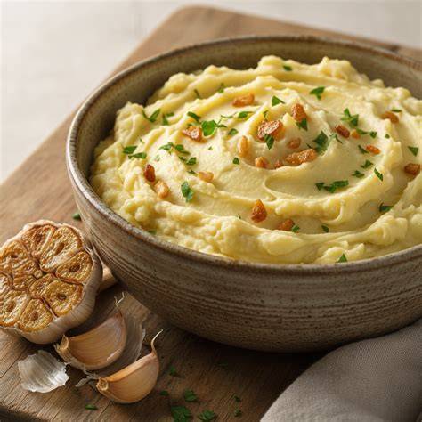 Puré de patatas cremoso