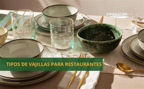 Variedad de materiales para vajillas
