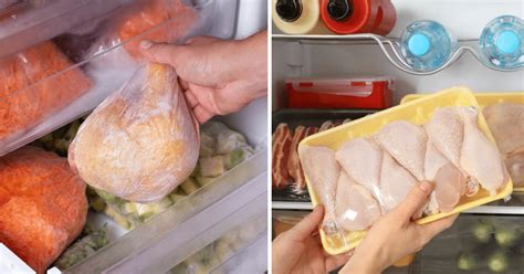 Almacenamiento correcto de pechuga de pollo en refrigeración
