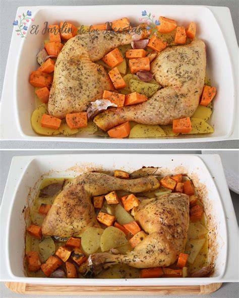 Ingredientes para conejo con boniato al horno