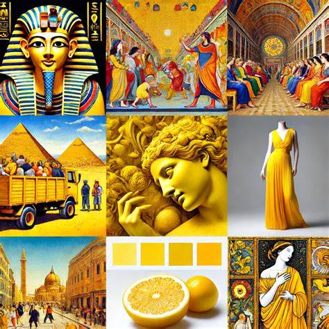 Historia del color amarillo