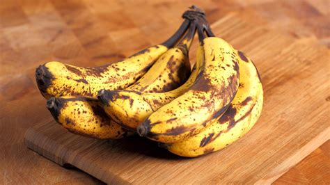 Plátanos muy maduros