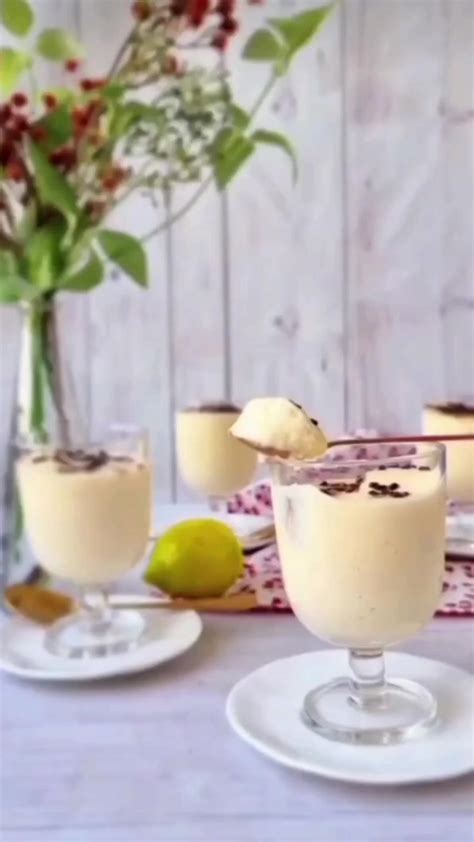 Ingredientes para espuma de chocolate y limón