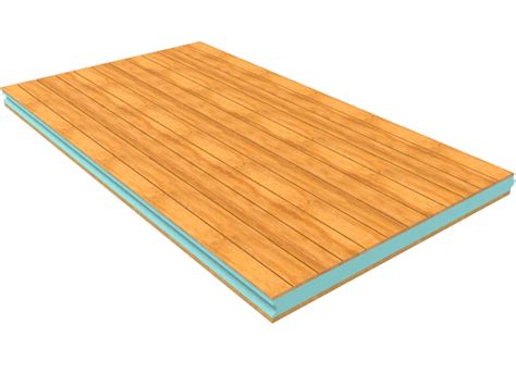 Variedad de paneles sandwich de madera