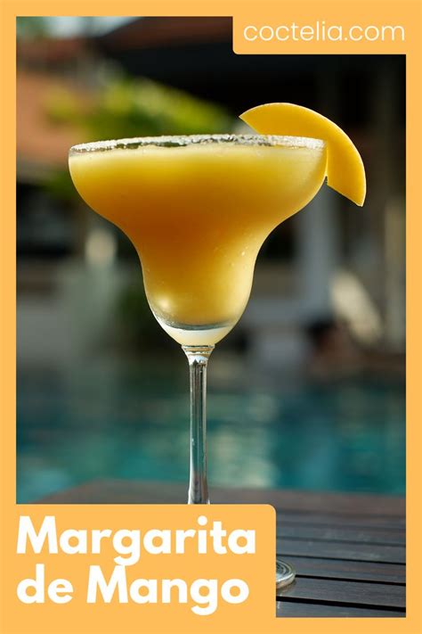Infografía con los ingredientes de la Margarita de Mango