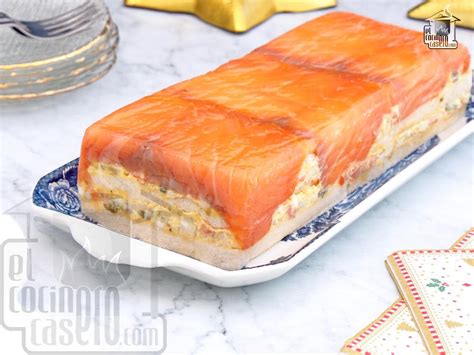 Ingredientes para pastel de salmón