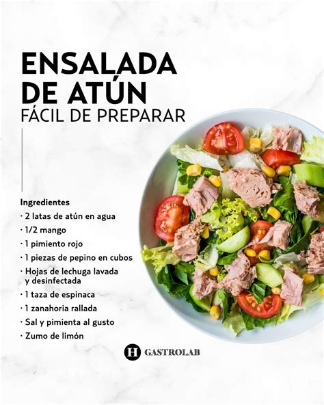 Ingredientes para ensalada de melón con atún