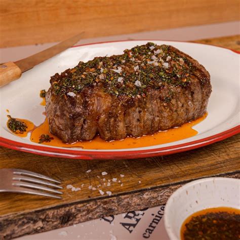Plato de Ojo de Bife cocinado a la perfección