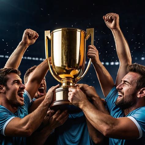 Jóvenes jugadores de fútbol celebrando una victoria en la Copa Coca-Cola