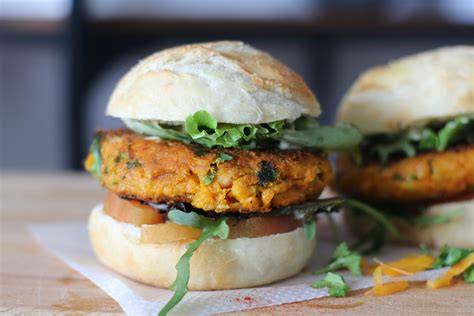 Ingredientes de la hamburguesa vegetal