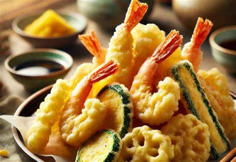Esquema de las diferentes técnicas de fritura japonesa