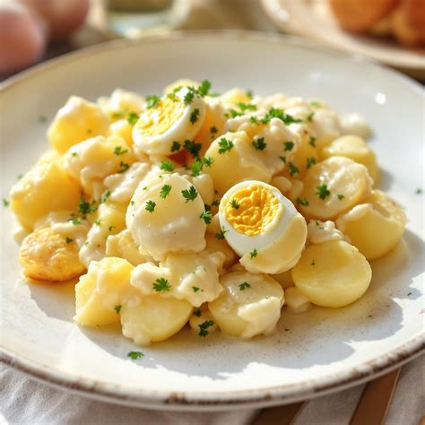 Patatas cocidas con huevo y pimentón