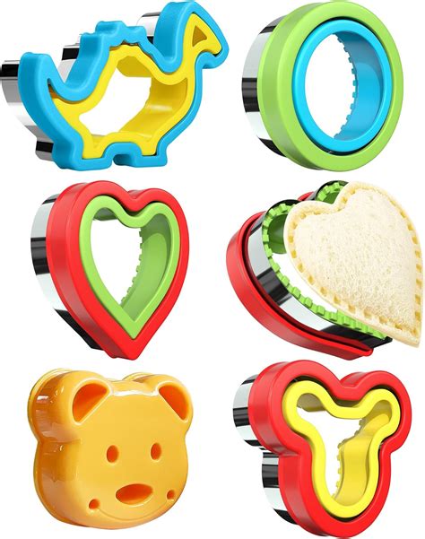 Kit de cortadores de sándwich y accesorios para lonchera infantil