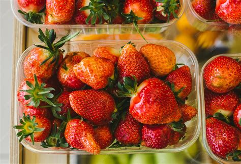 Fresas frescas y maduras