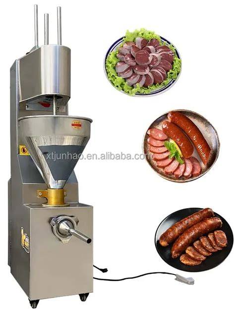Máquina embutidora automática de salchichas