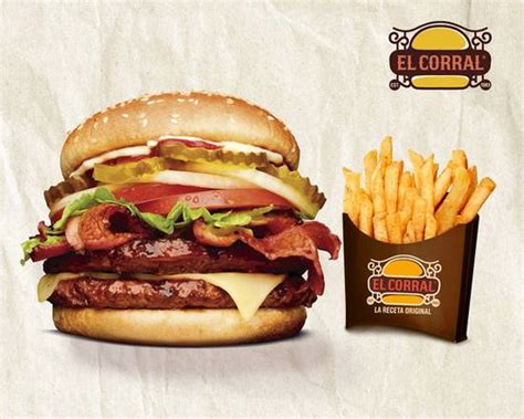 Imágenes de hamburguesas variadas de El Corral