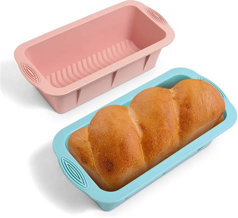 Molde de silicona rectangular para pan de molde